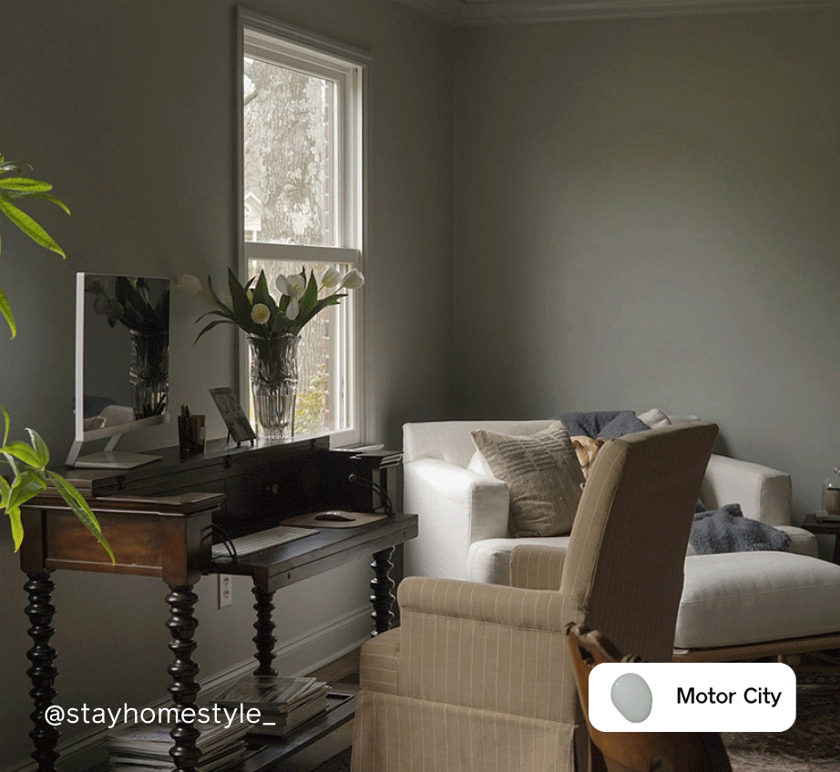 Before and after paint transformations