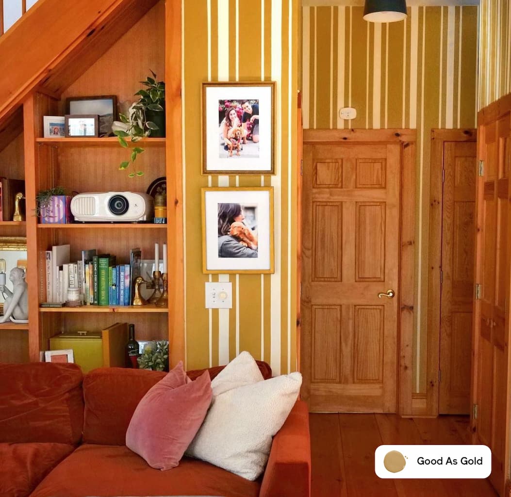 Living room featuring Good as Gold