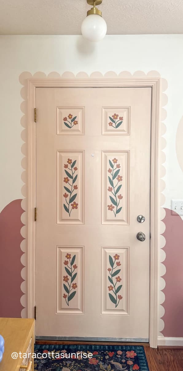 Interior door featuring Wing It