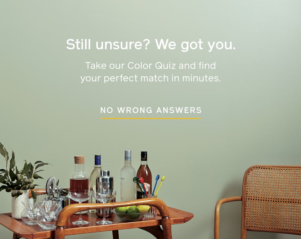 Still unsure? We got you. Take our Color Quiz and find your perfect match in minutes. NO WRONG ANSWERS
