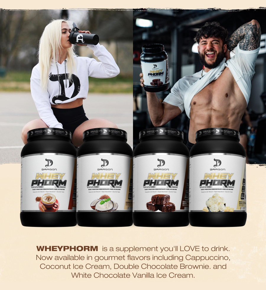 Building Muscle Tastes SO Good Dragon Pharma Labs