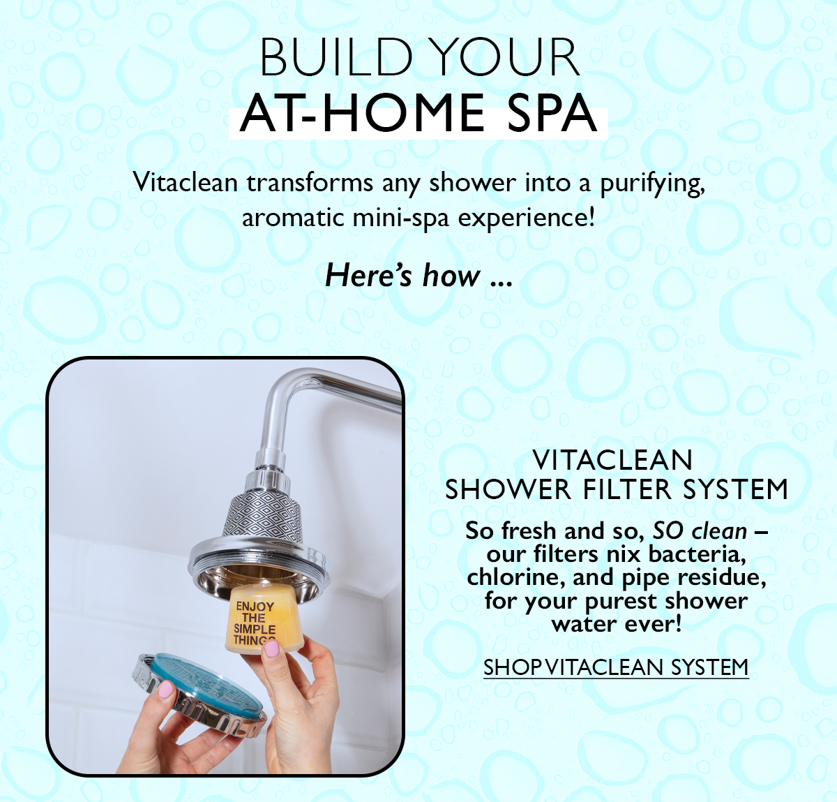 SPA day, EVERY day! Vita Clean HQ