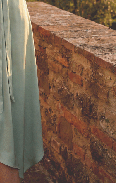 Asymmetrical Draped Stretch Satin Midi Dress In Icy Sage