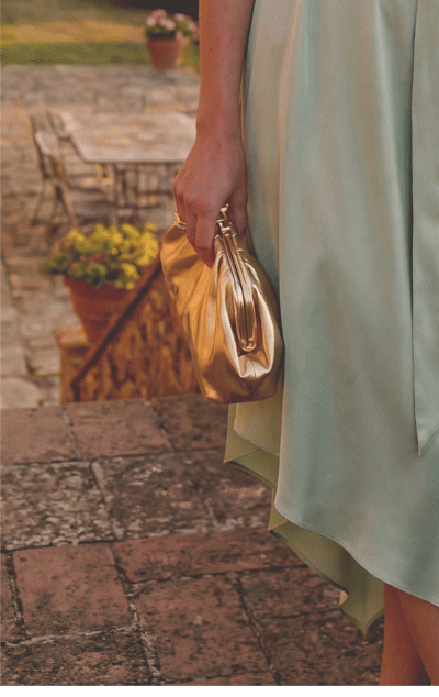 Asymmetrical Draped Stretch Satin Midi Dress In Icy Sage