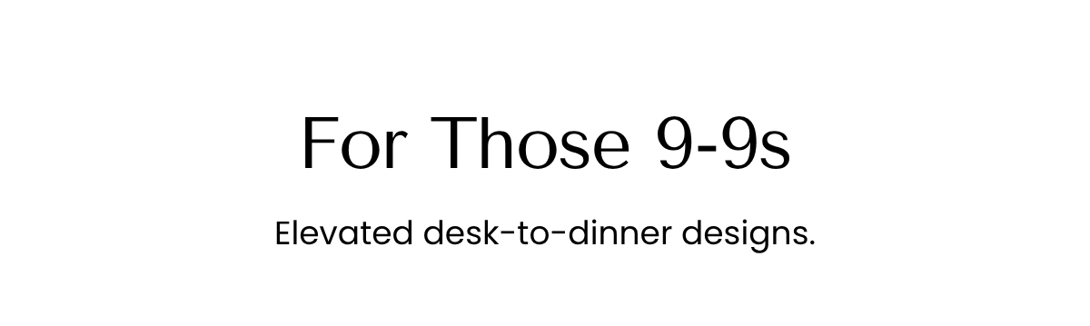For Those 9-9s