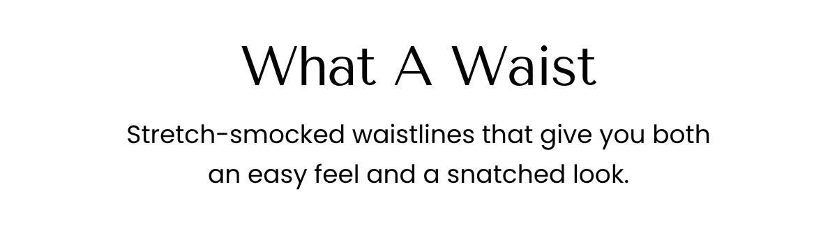 What A Waist