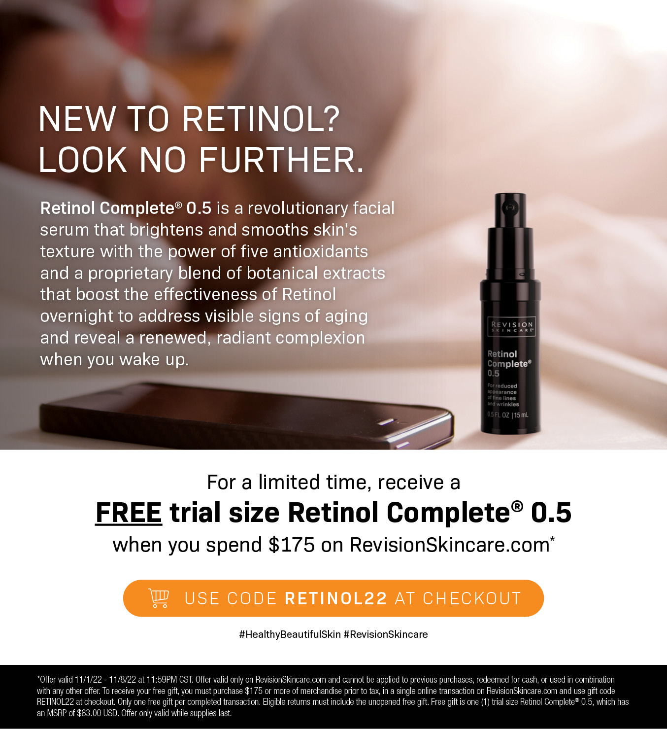 Kick off your retinol routine! Revision Skincare