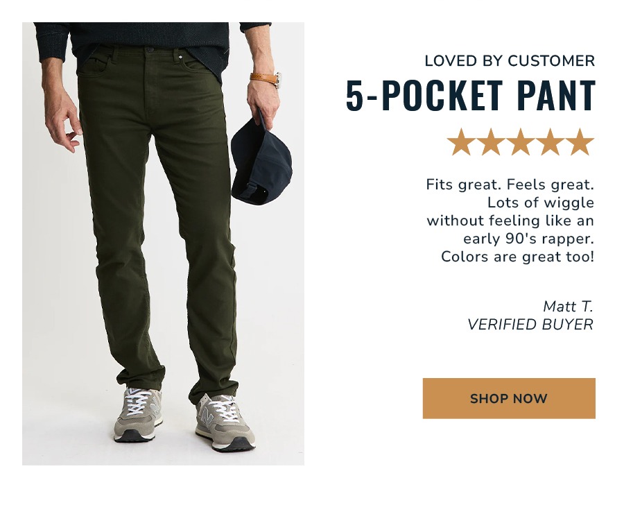 5 pocket pants