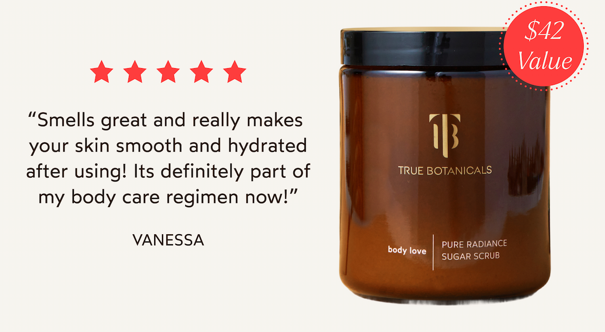 Pure Radiance Sugar Exfoliating Body Scrub