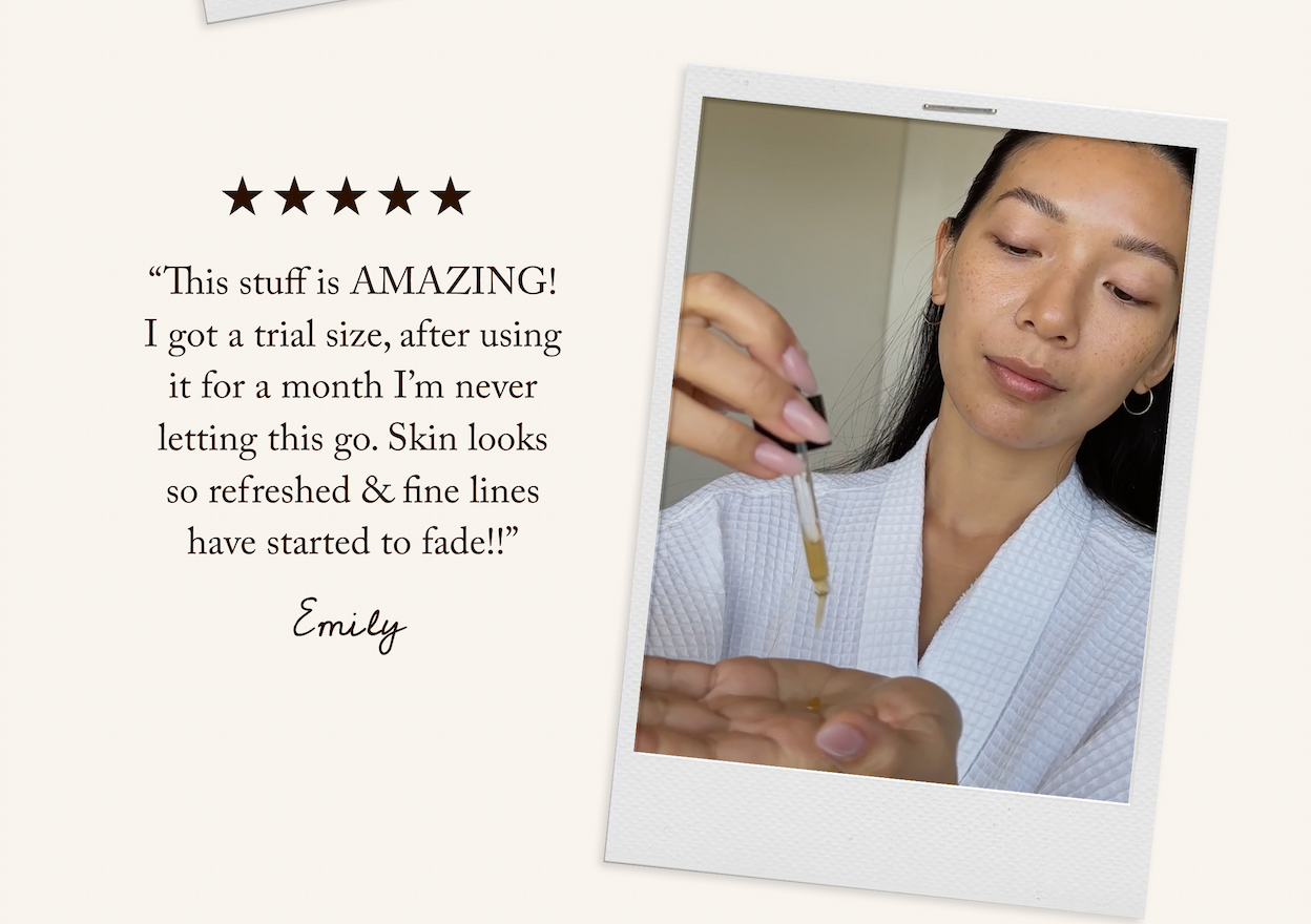 Chebula Active Serum 5 star review