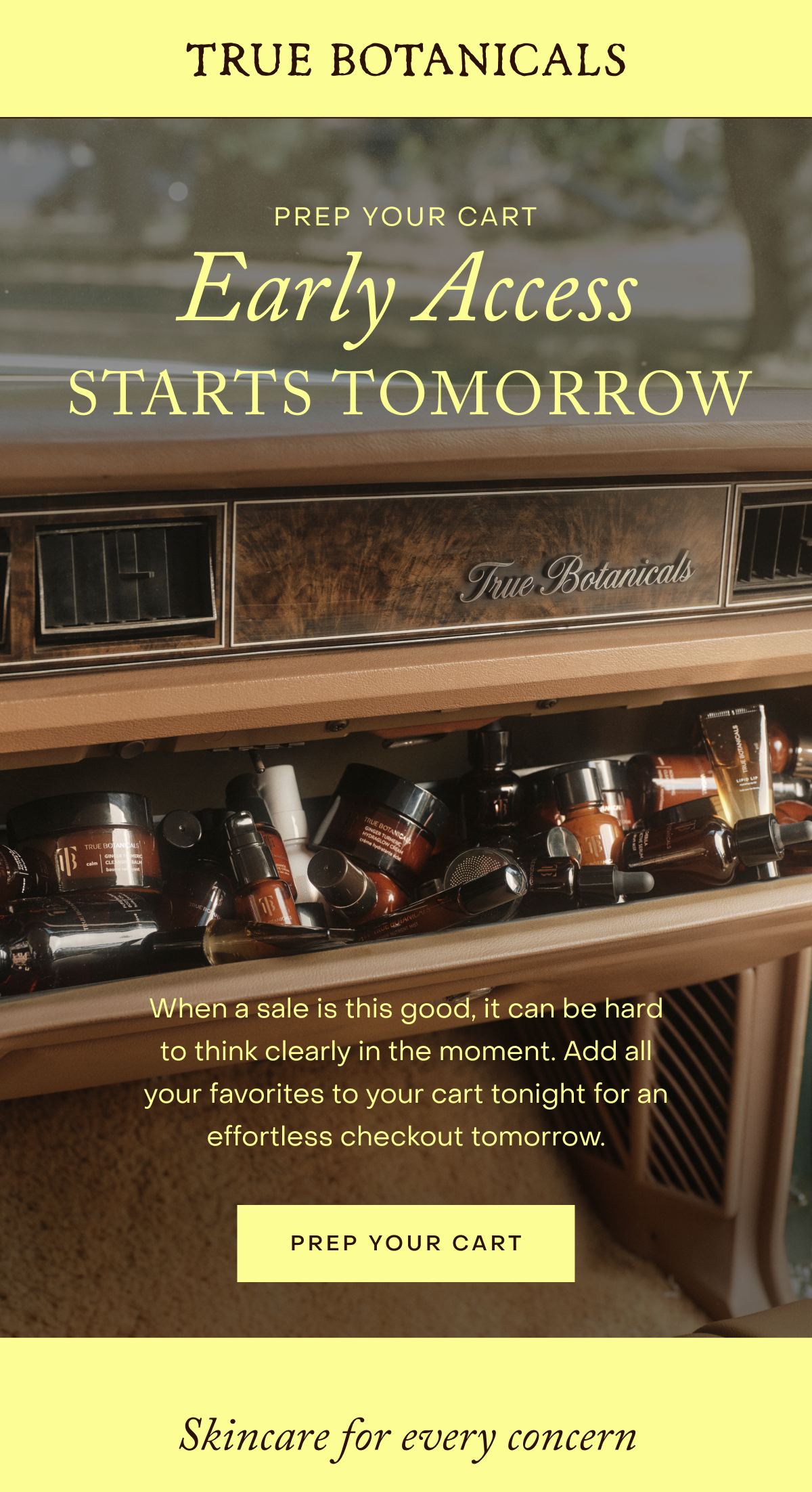 Prep Your Cart