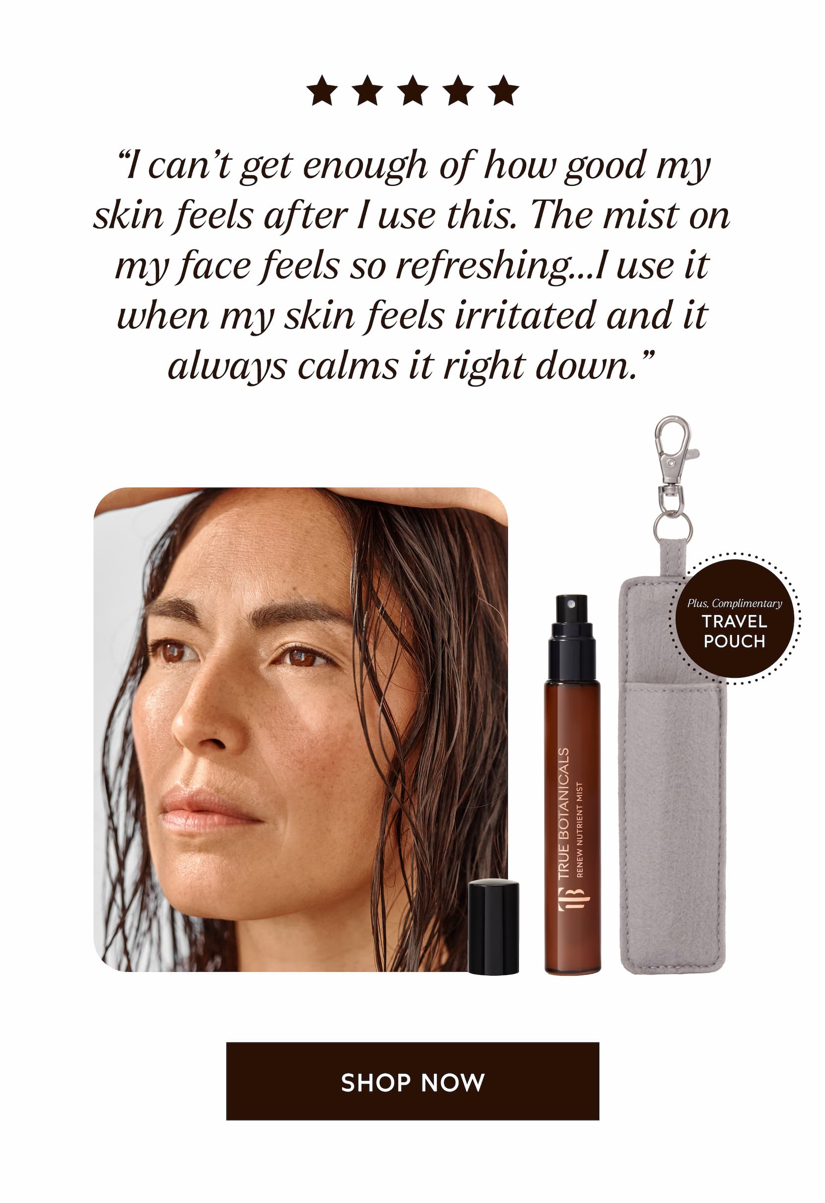 NEW Travel Size Renew Nutrient Mist