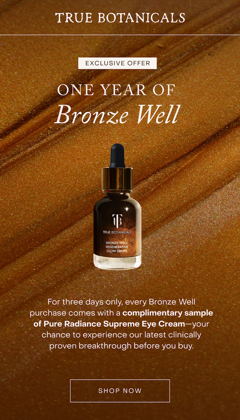 Celebrating 1 year of Bronze Well