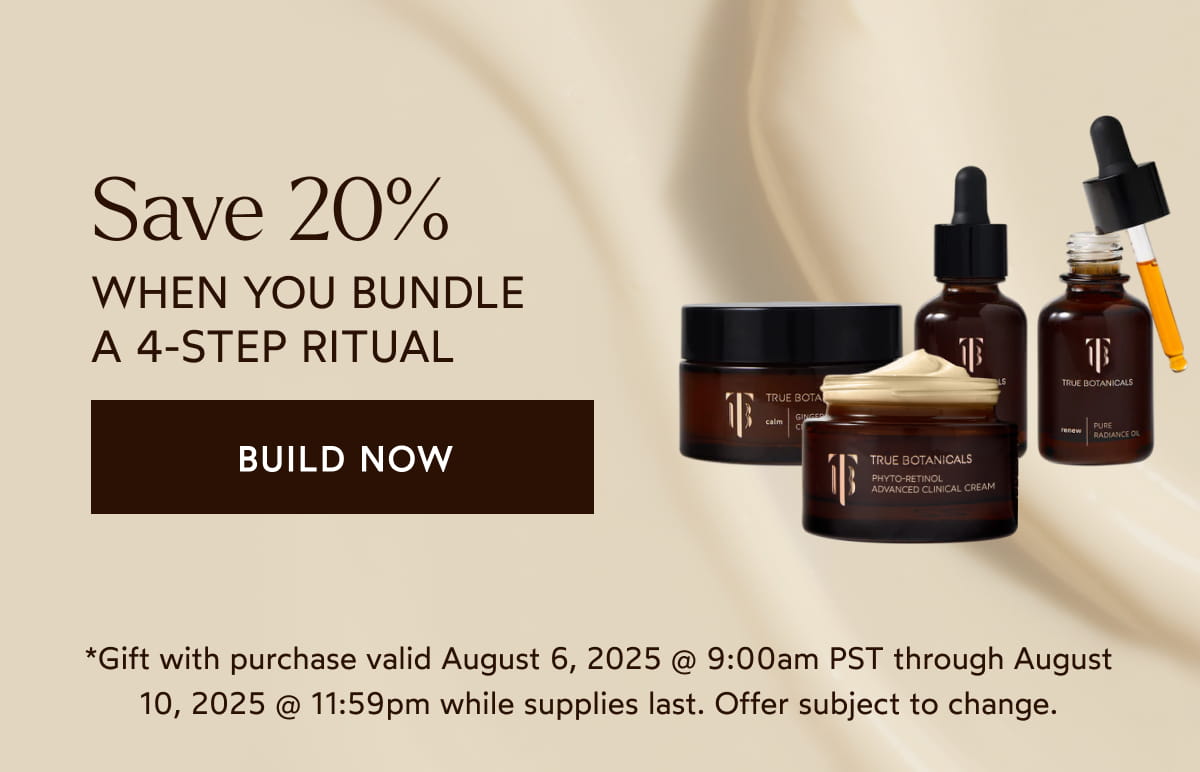 Save 20% when you bundle a 4-step ritual