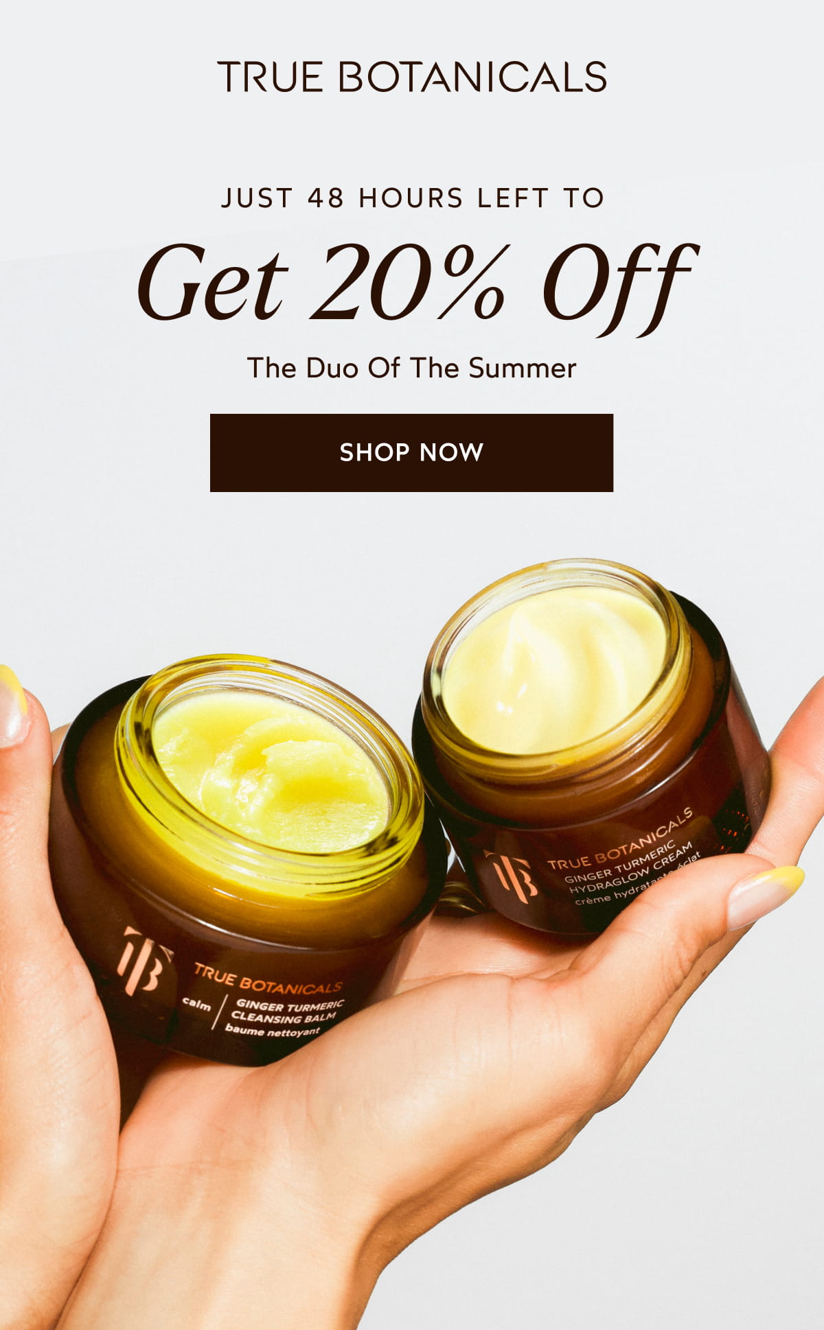 Just 48 Hours Left To Get 20% Off [Click here to Shop Now]