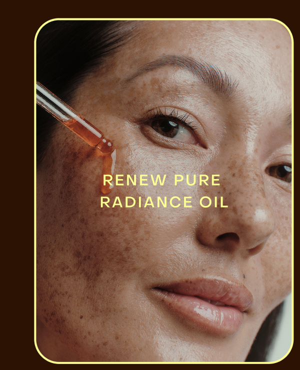 renew pure radiance oil