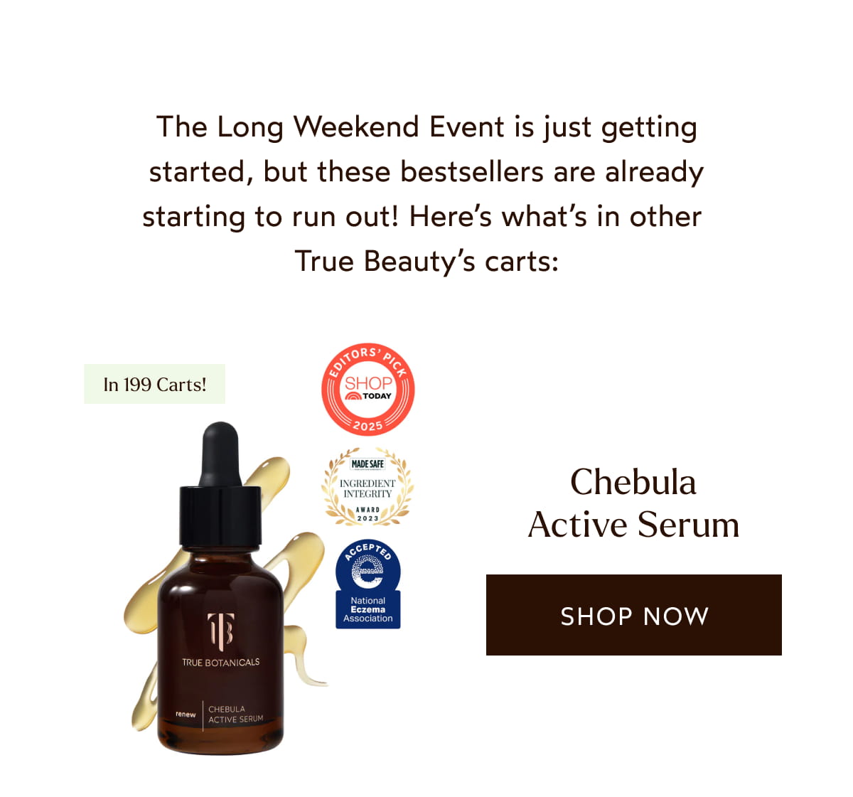 Chebula Active Serum