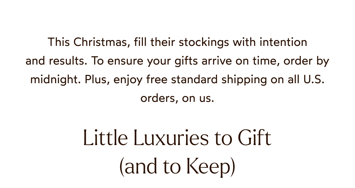 Little Luxuries to Gift (and to Keep)