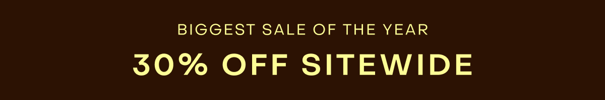 30% off sitewide