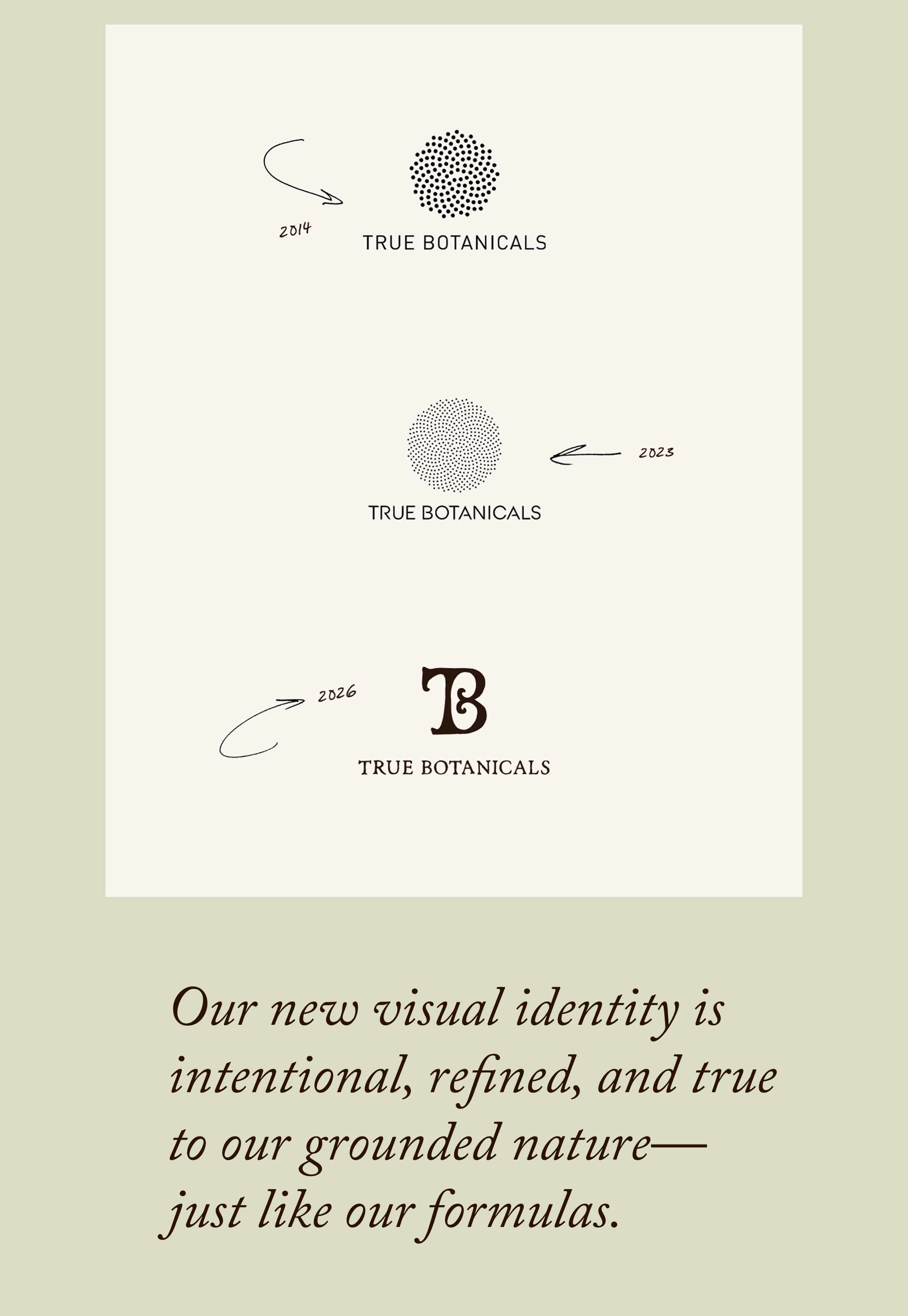 Evolution of our logos