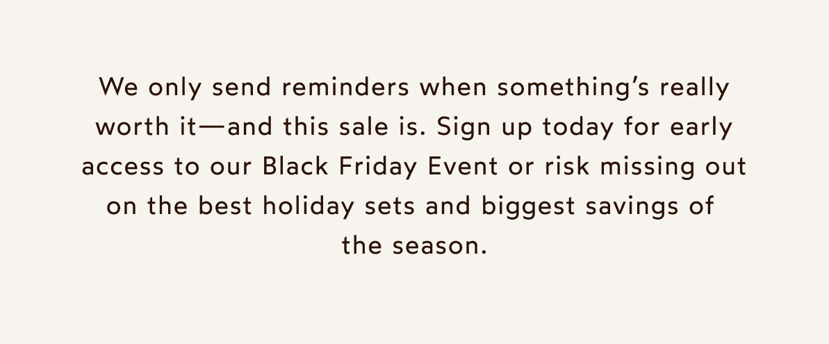 Early Access Sign Up