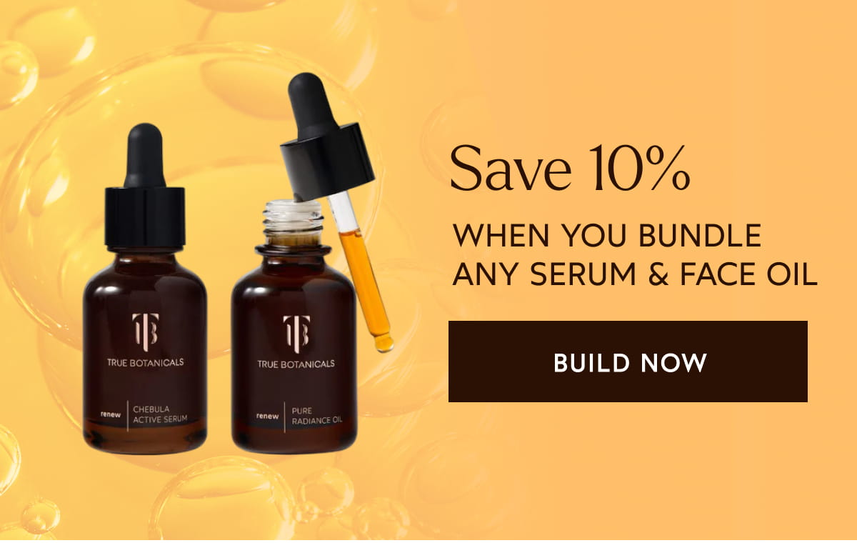 Save 10% when you bundle any serum & face oil