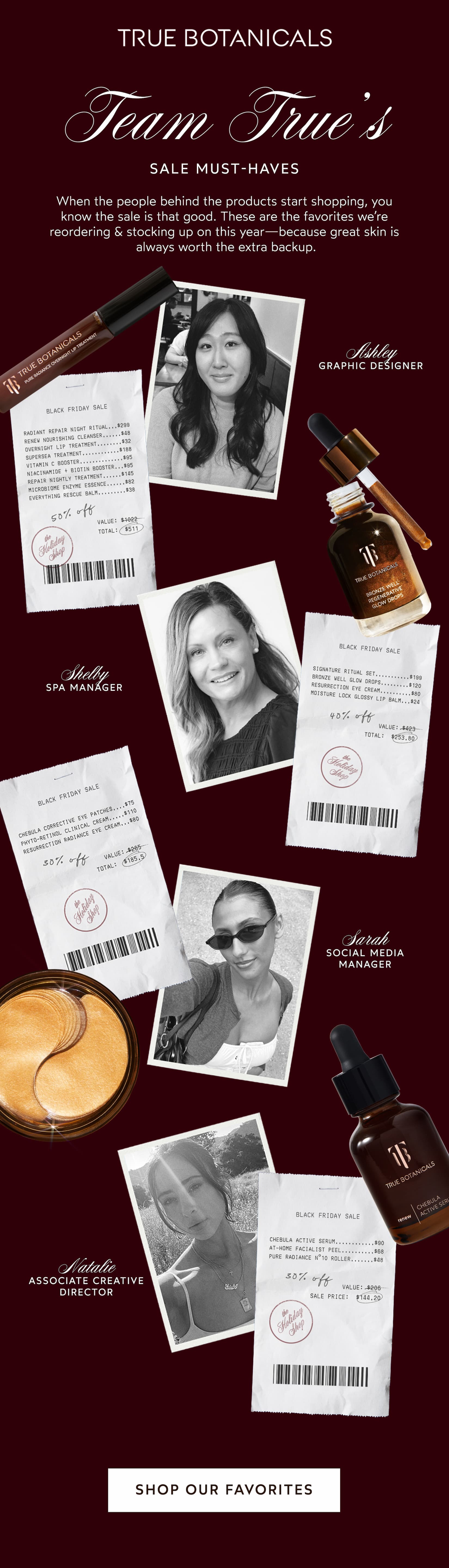 Team True's Sale Must-Haves