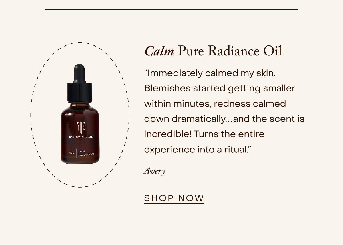 Calm Pure Radiance Oil