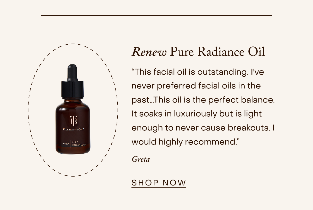 Renew Pure Radiance Oil