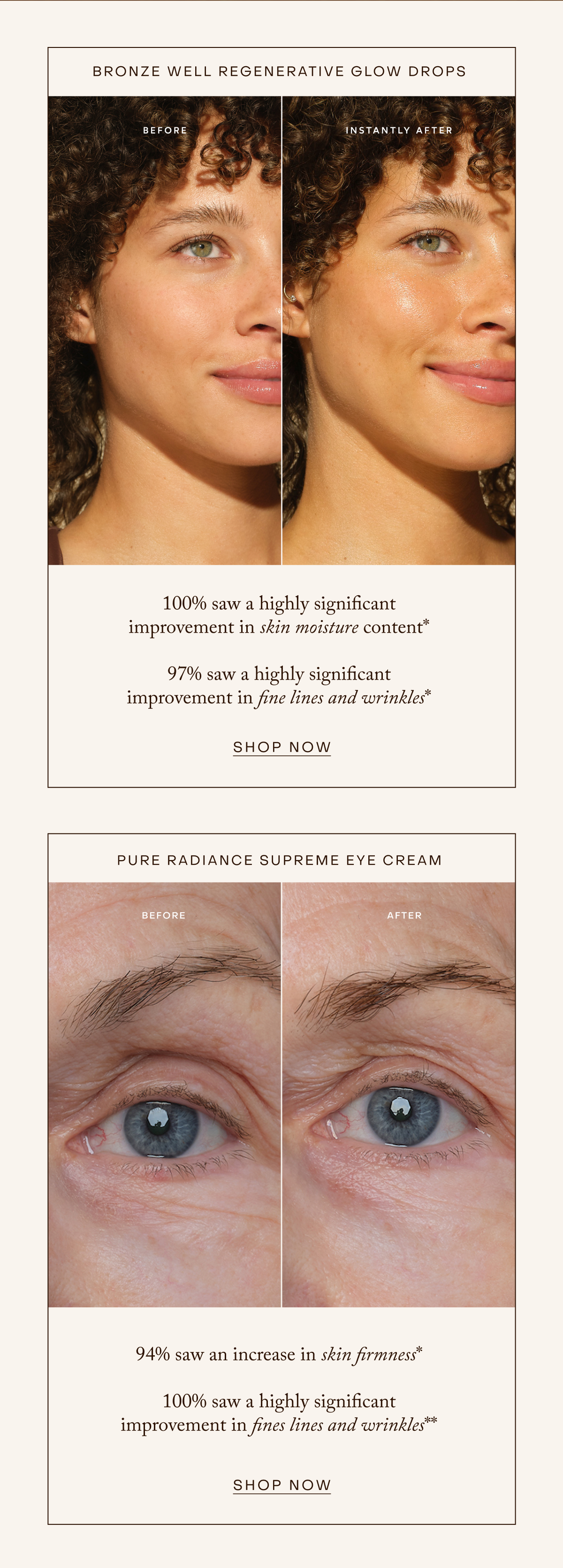 Bronze Well before and afters