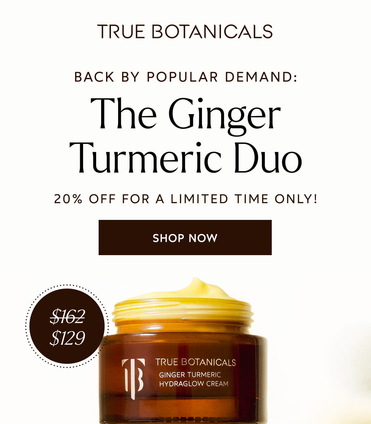 Back By Popular Demand: The Ginger Turmeric Duo [Click here to Shop Now]