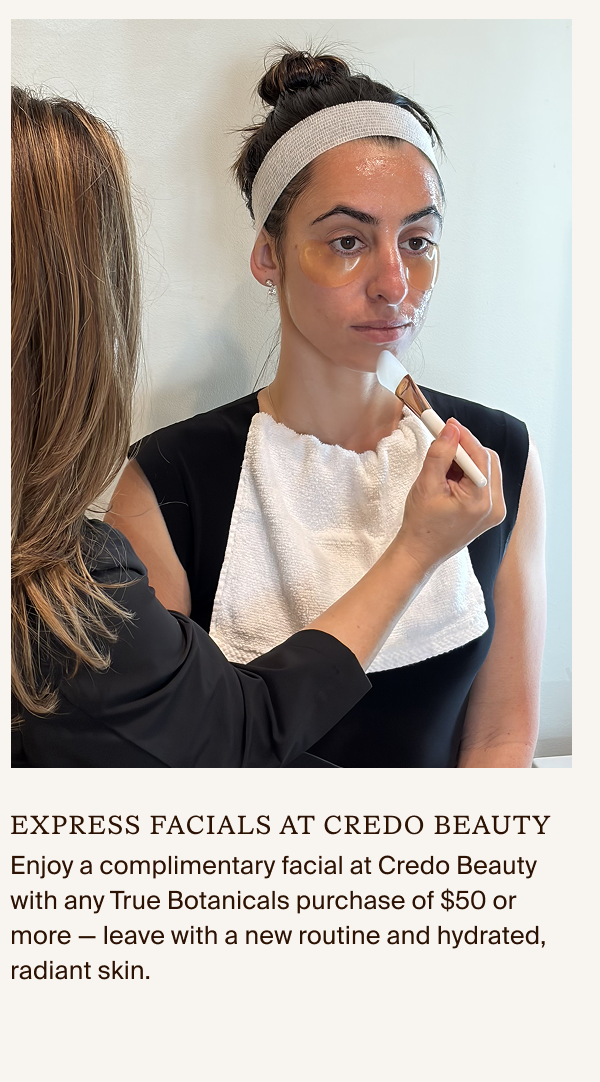 Express Facials at Credo