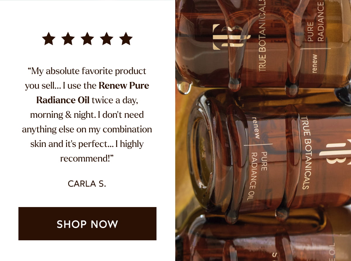 Renew Pure Radiance Oil [Click here to Shop Now]
