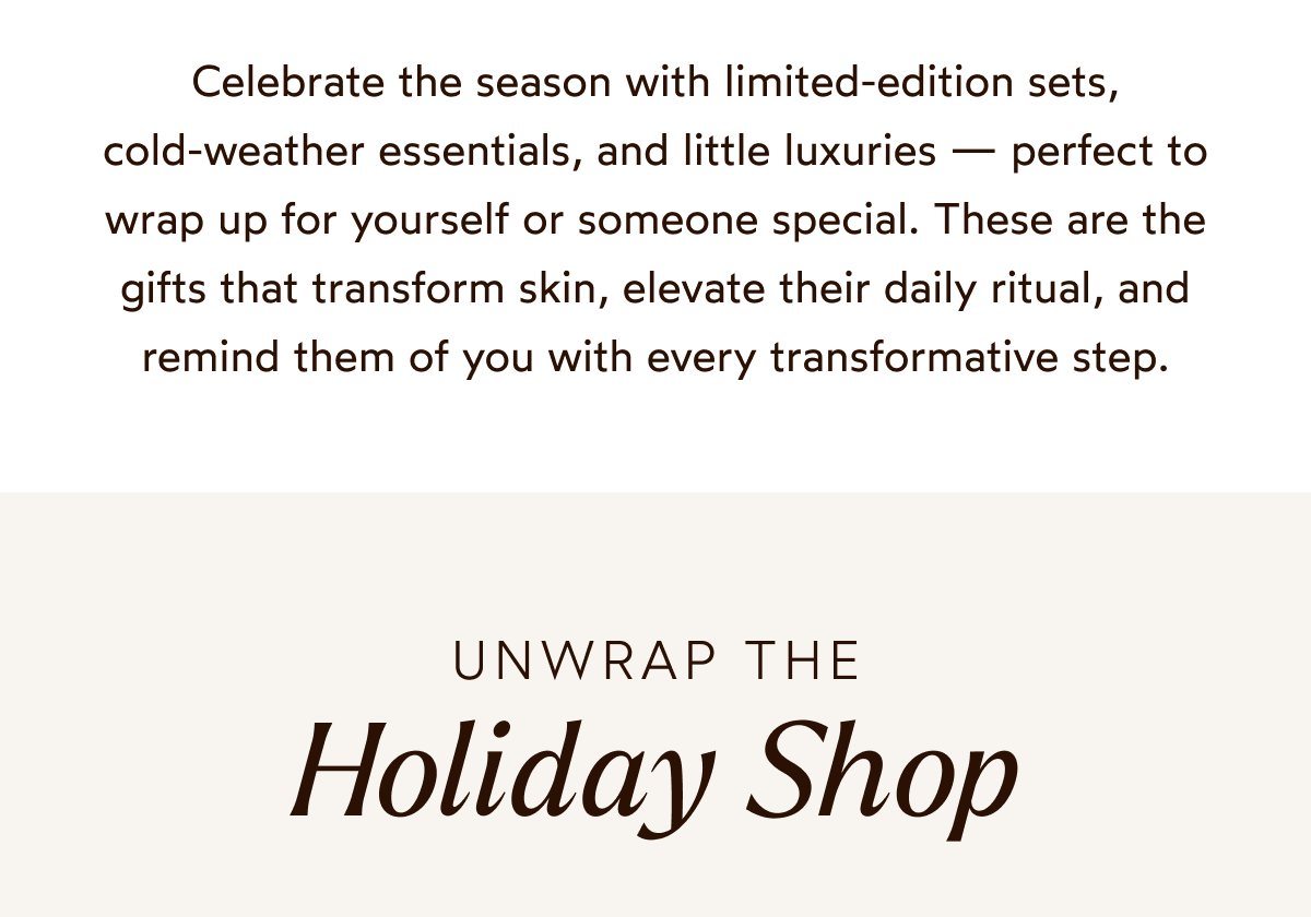 Unwrap the Holiday Shop