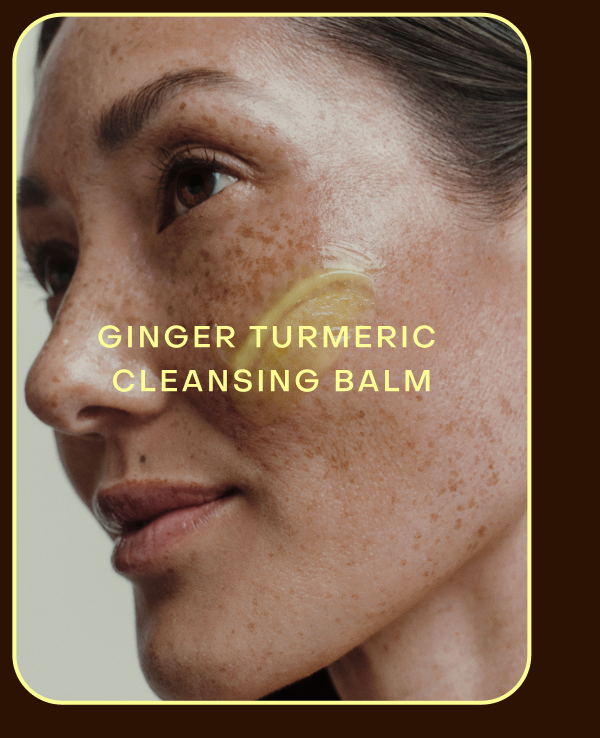 ginger turmeric cleansing balm