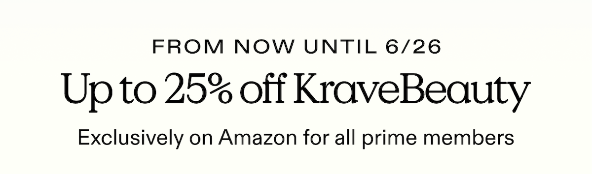 Save up to 25% exclusively on amazon for all prime members