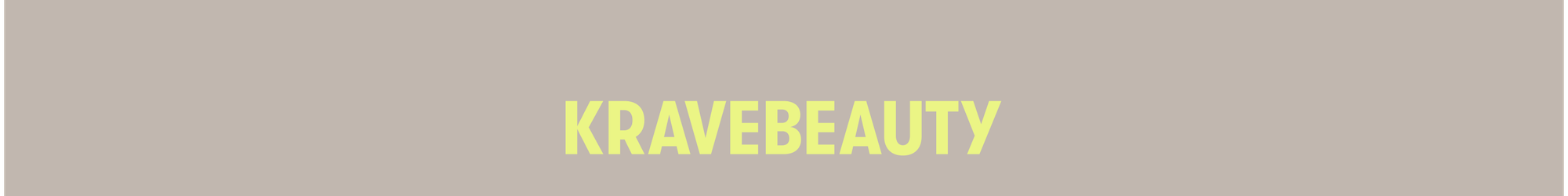Krave Beauty. 