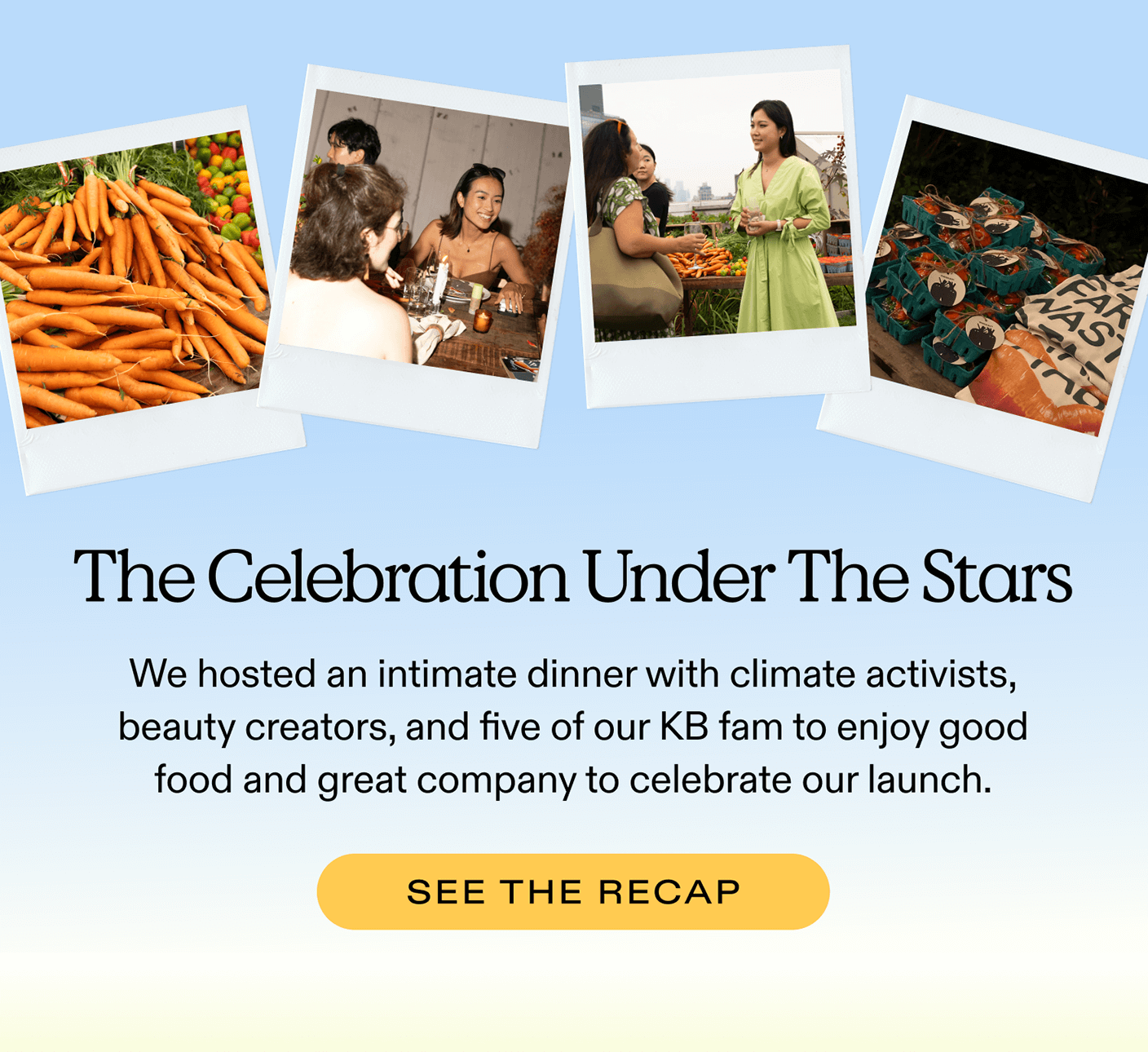 The Celebration Under The Stars - See the Recap