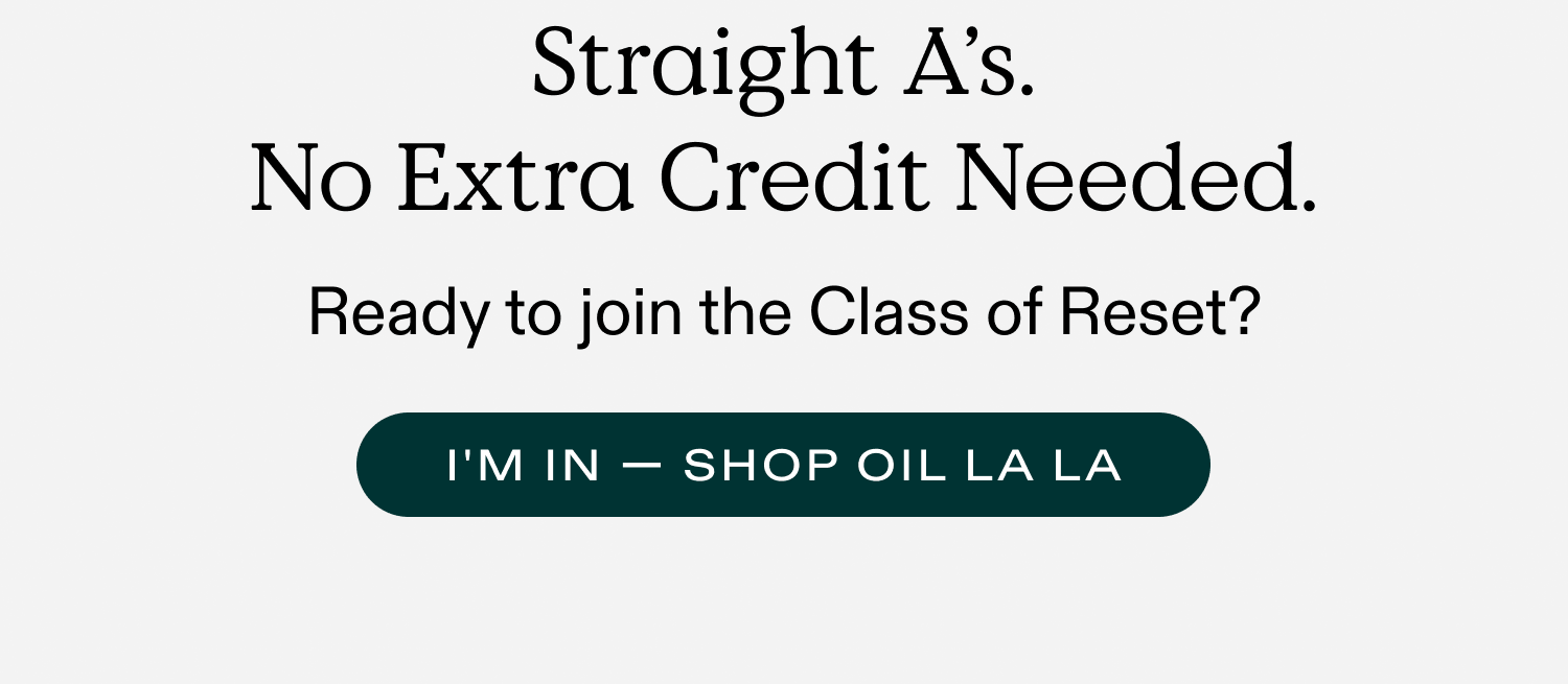Straight A's. No Extra Credit Needed