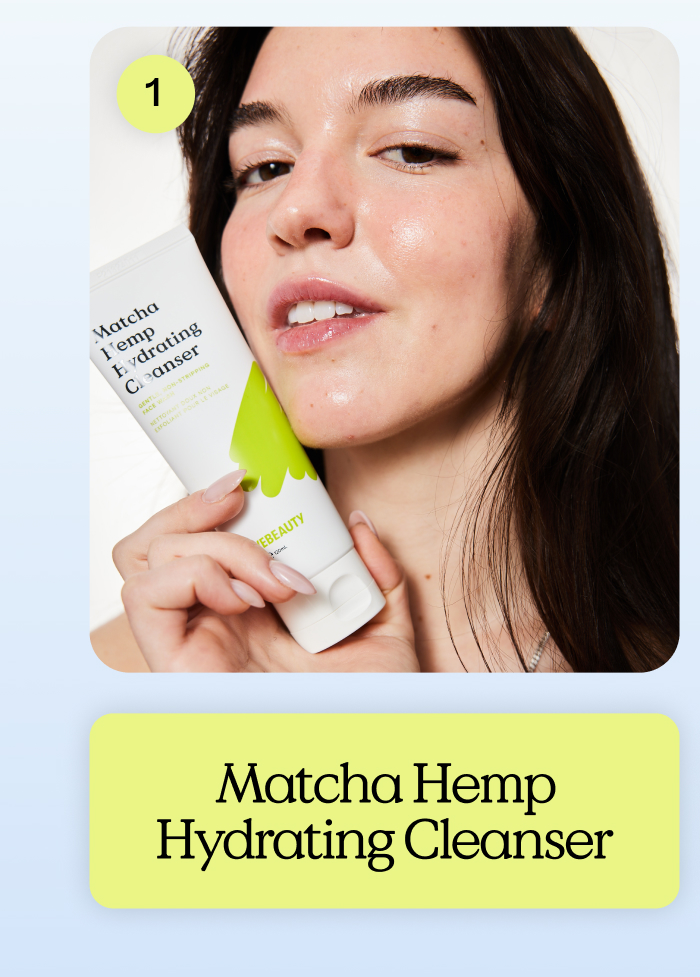 1. Matcha Hemp Hydrating Cleanser 