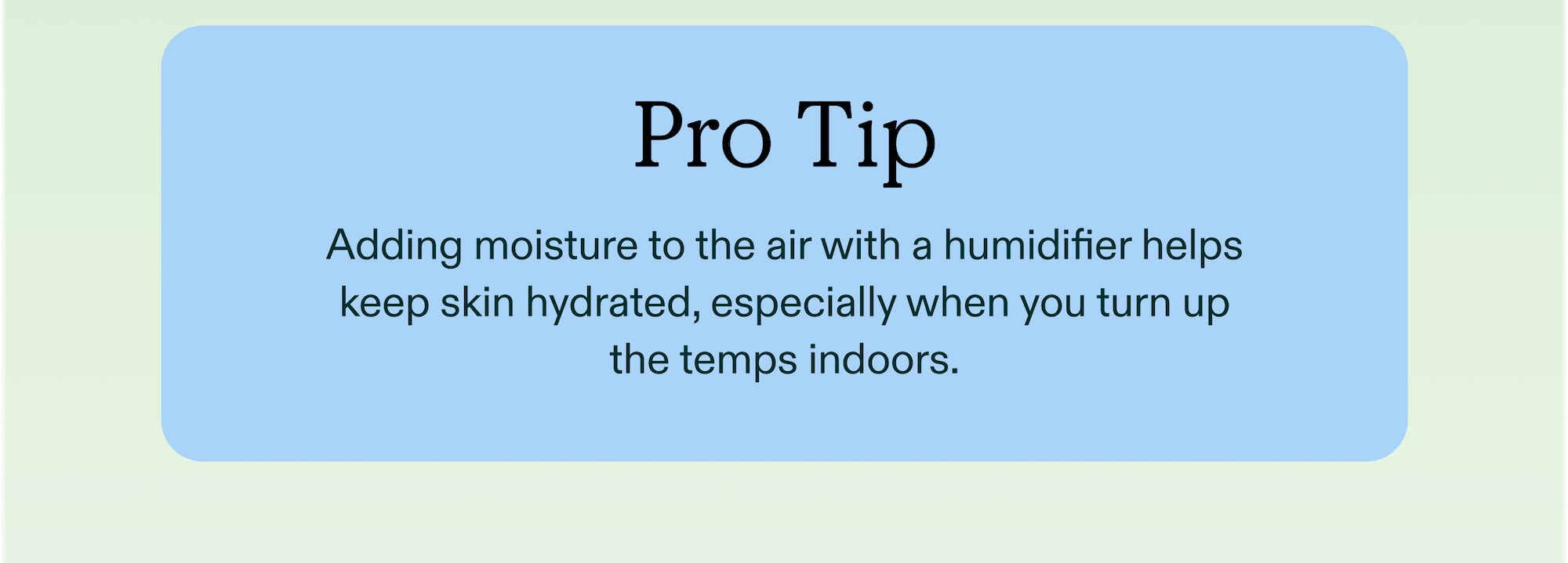 Pro tip