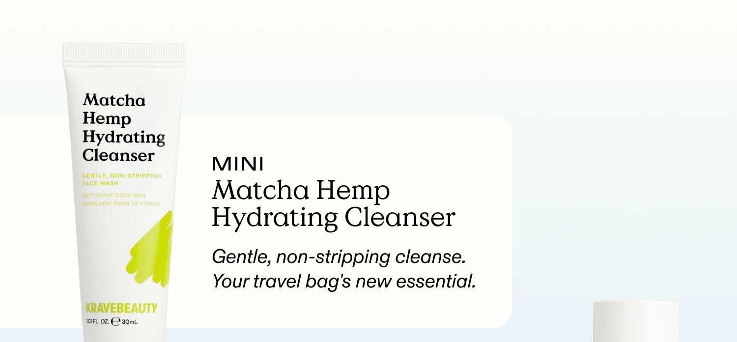 Mini Matcha Hemp Hydrating Cleanser
