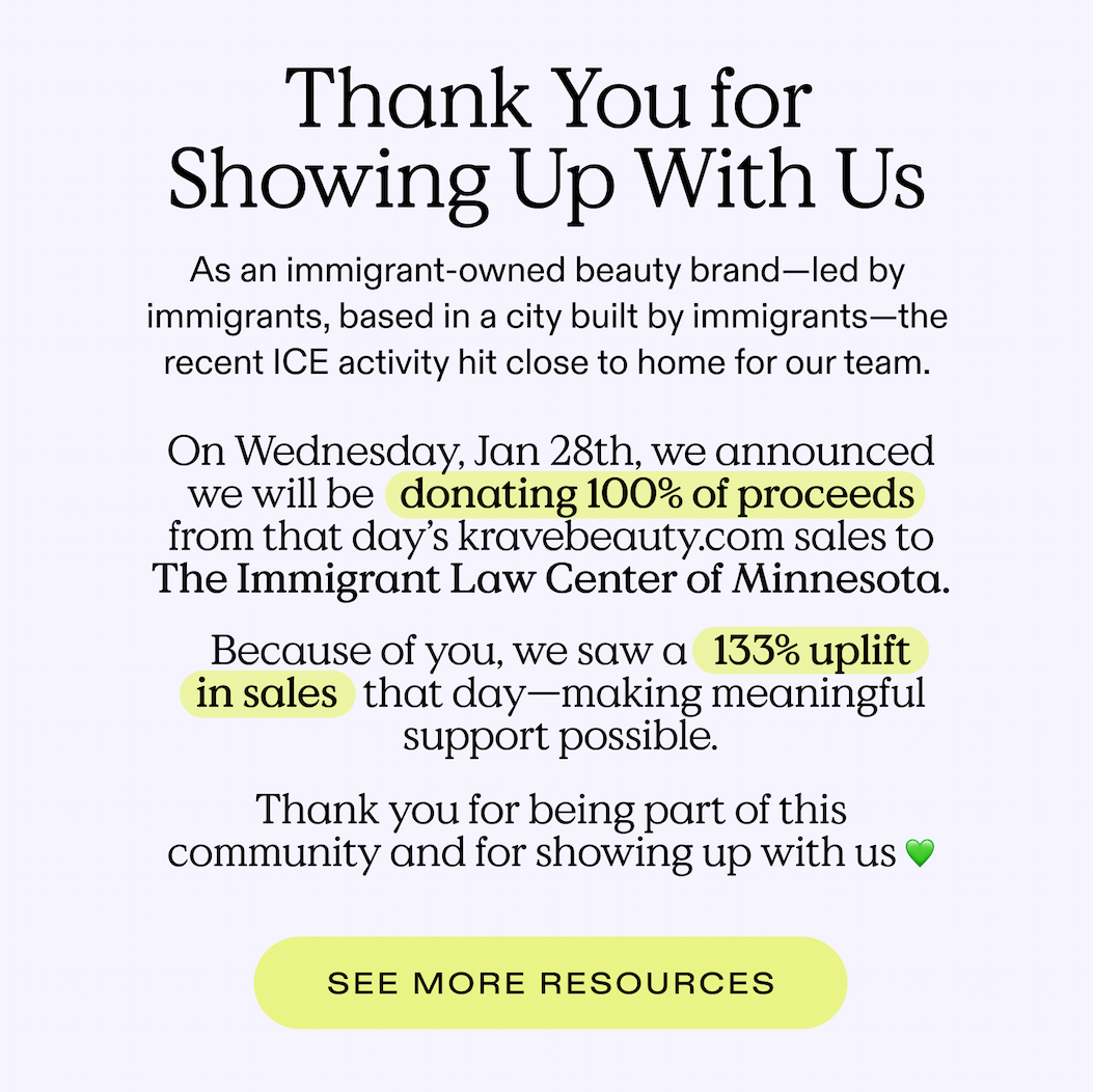 Thank you for showing up with us