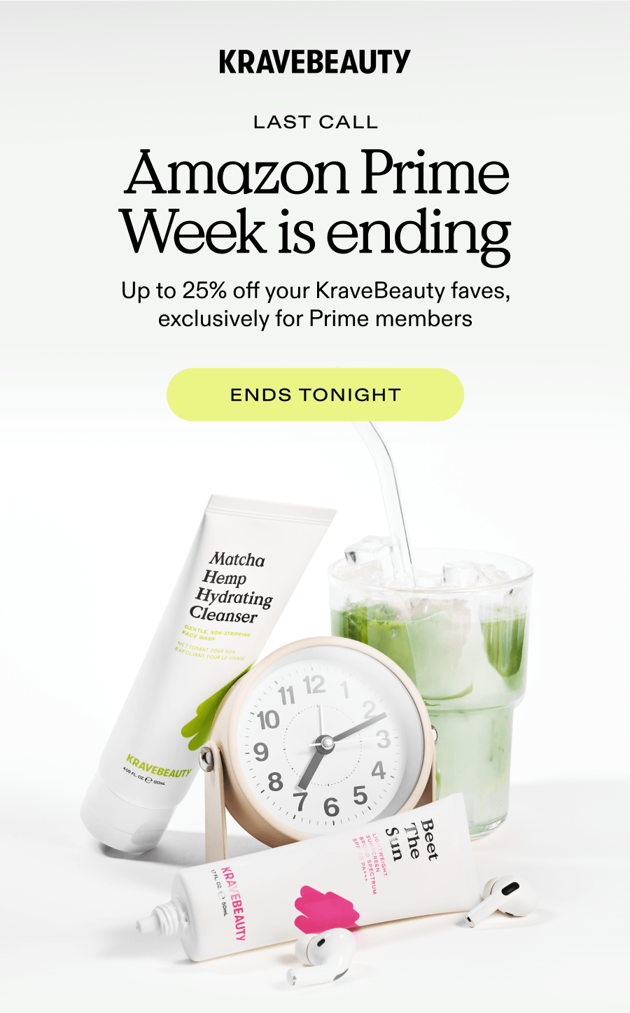 Amazon Prime Week is ending - Up to 25% Off your faves