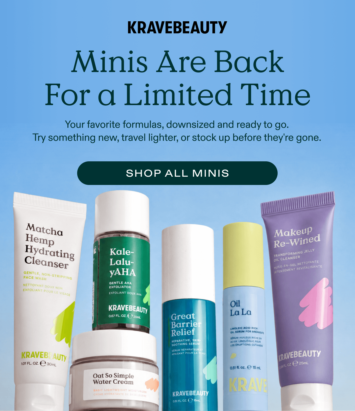 Minis Are Back for a Limited Time