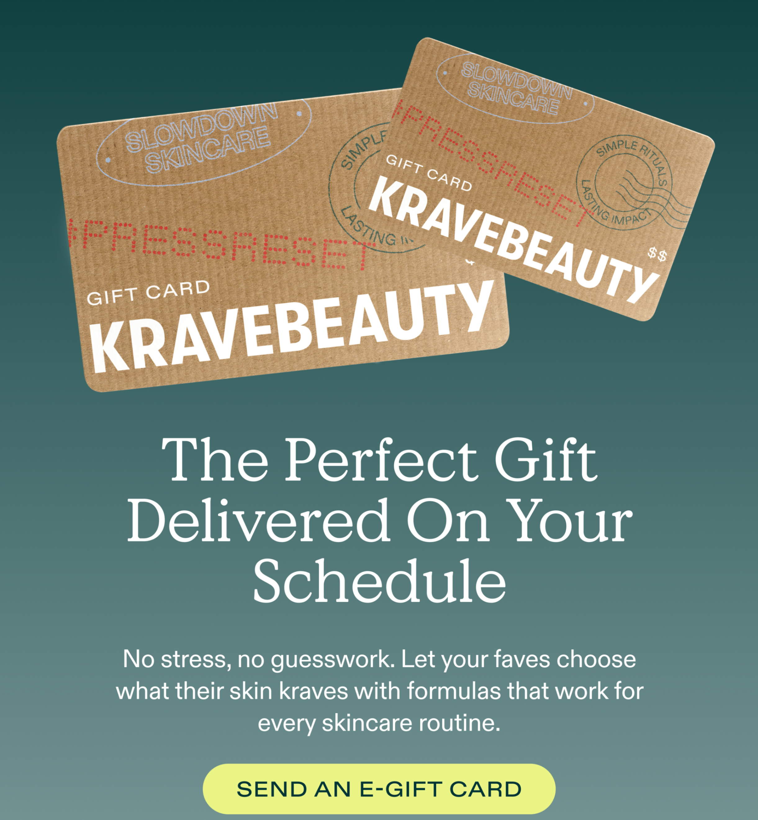 The perfect gift delivered on your schedule