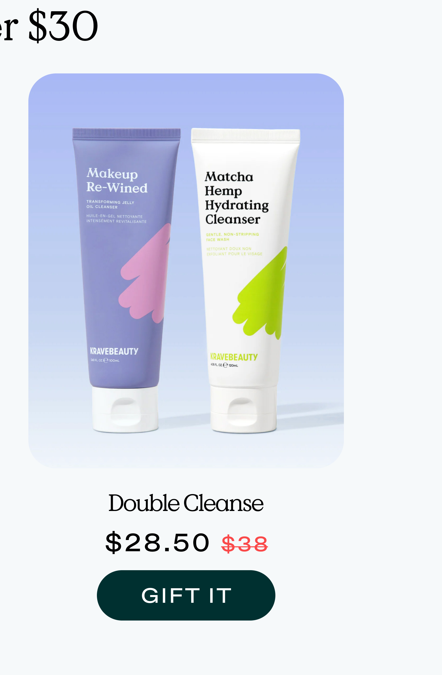 Double Cleanse