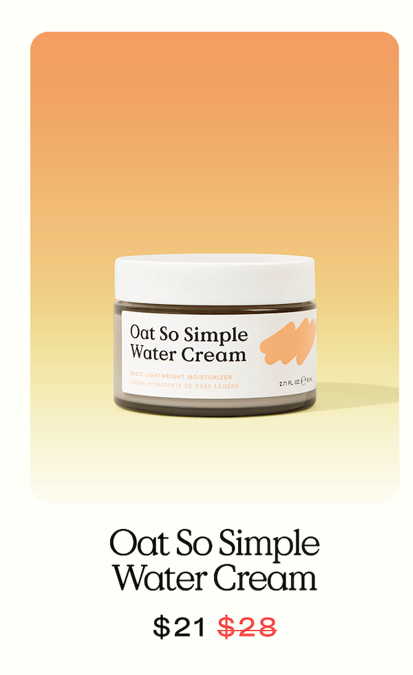 Oat so Simple Water Cream