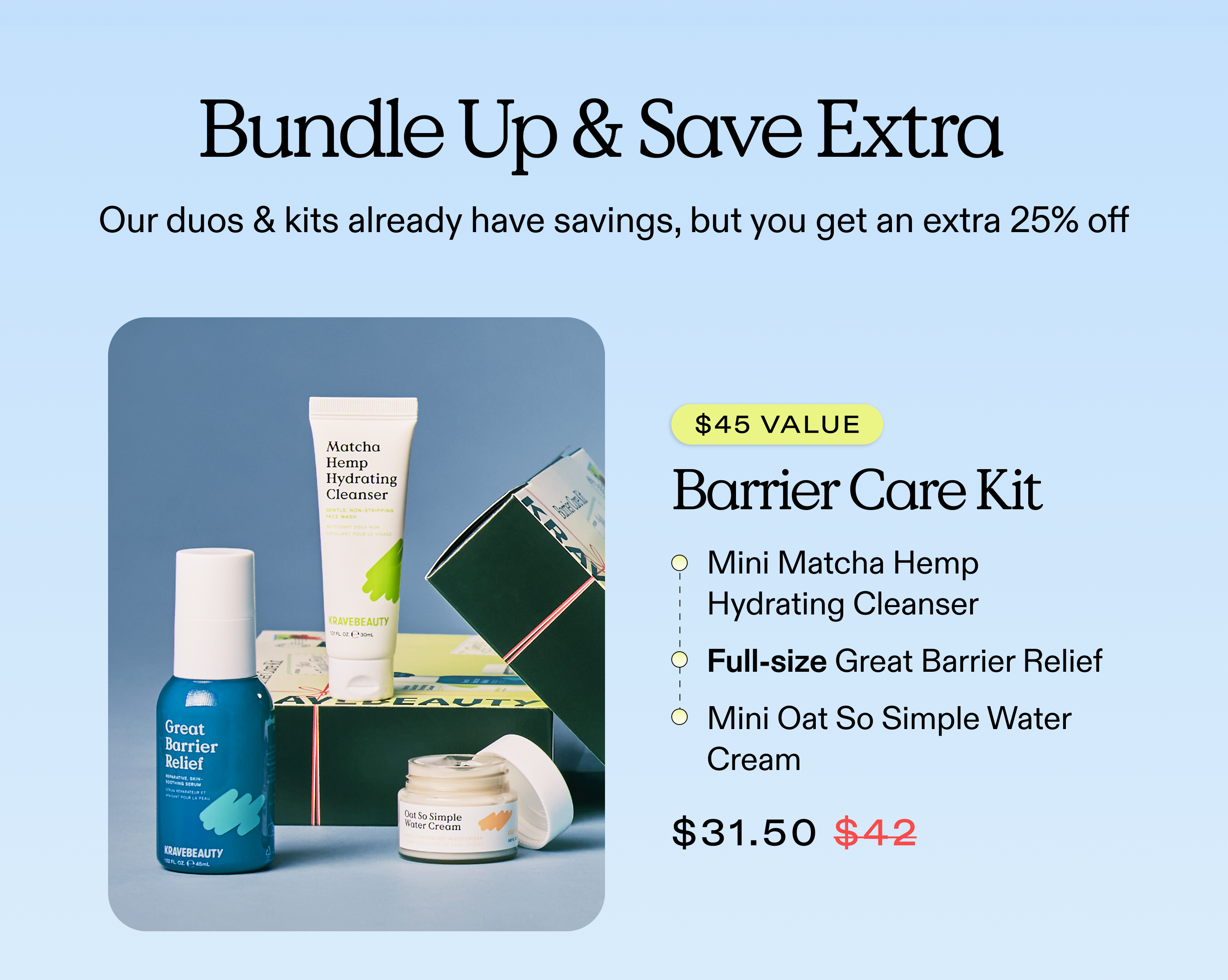 Bundle up and save extra