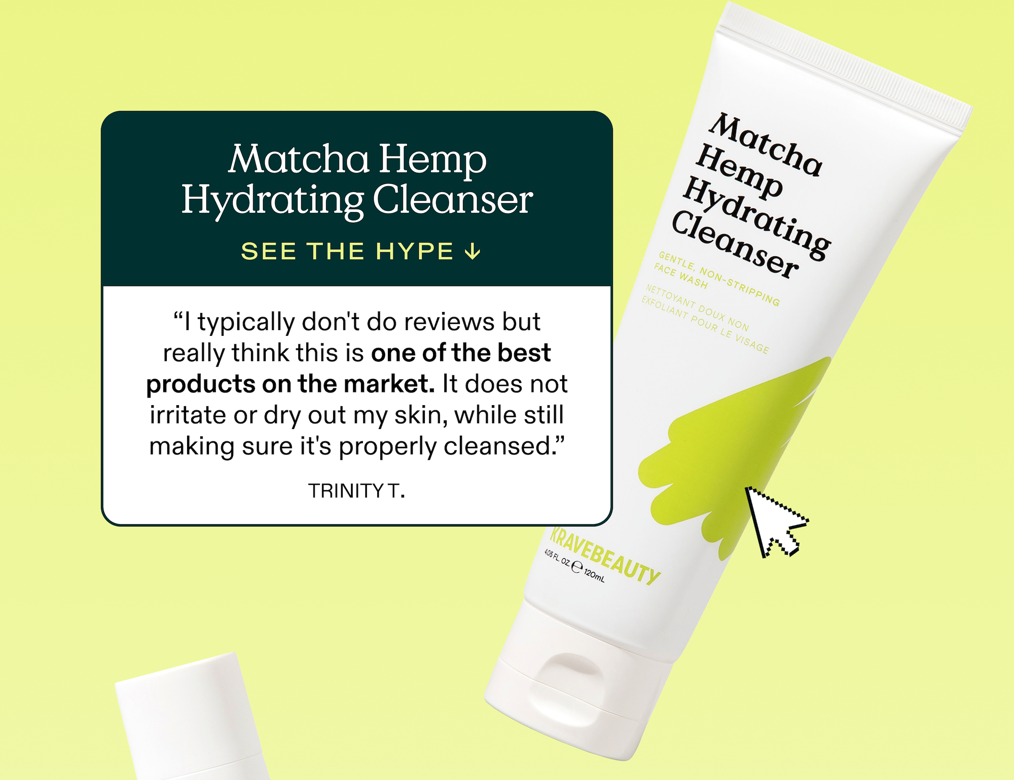Matcha Hemp Hydrating Cleanser
